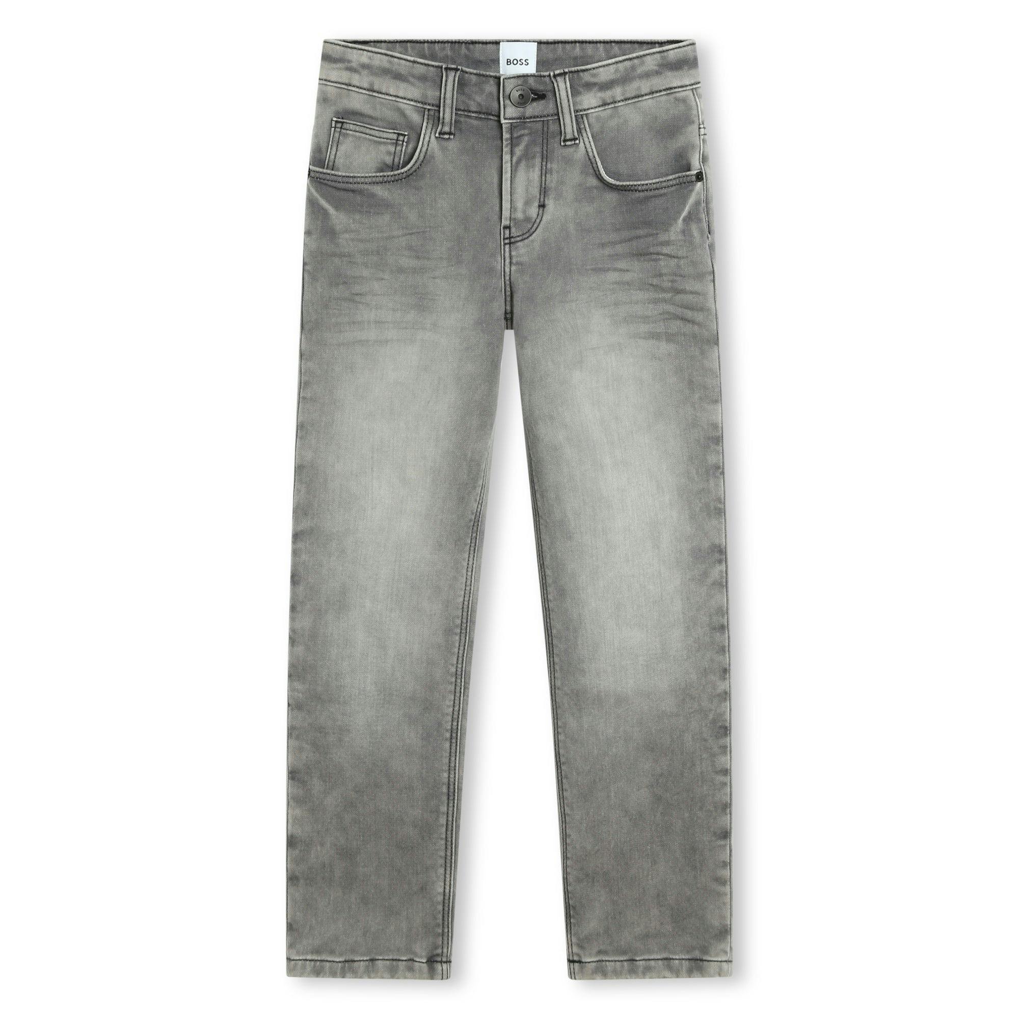 Gray Denim Jeans