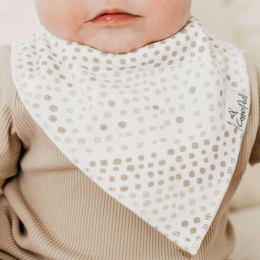 4 Pack Baby Bandana Bibs - Bliss