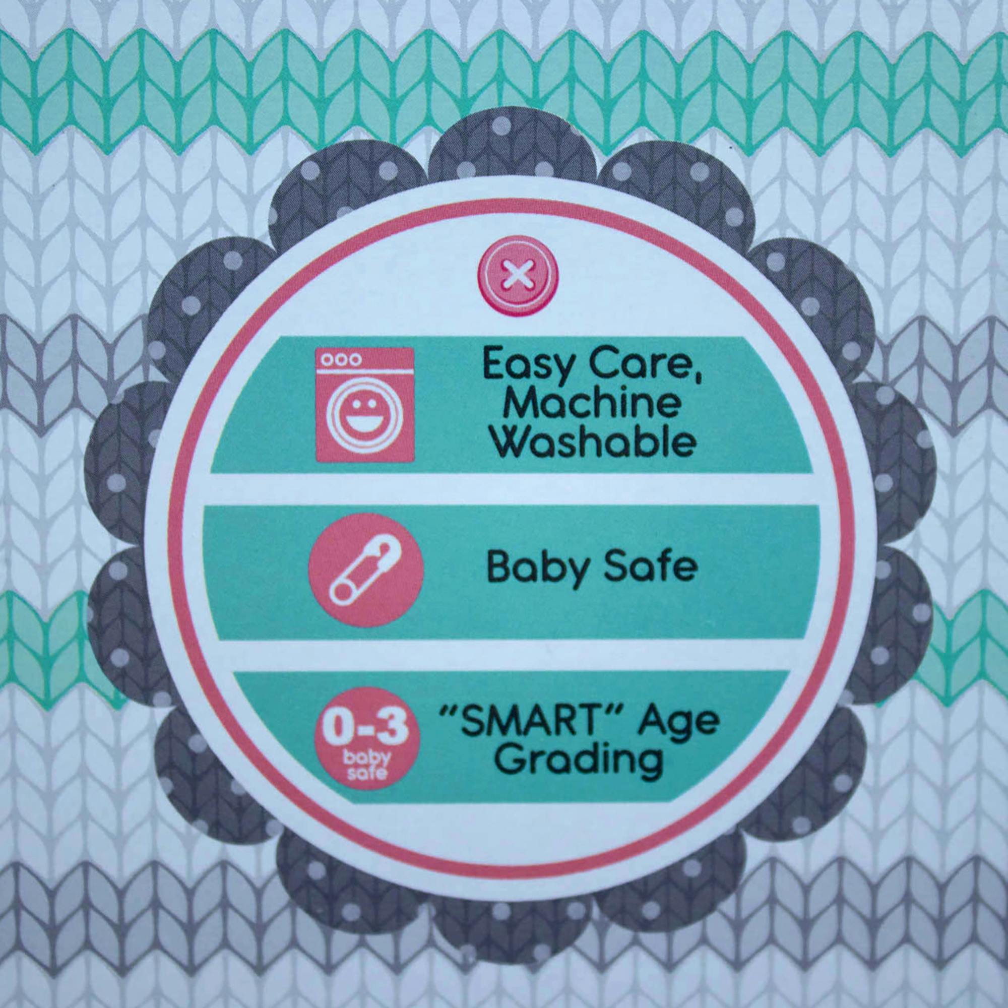 Baby's First: Love Bear - White