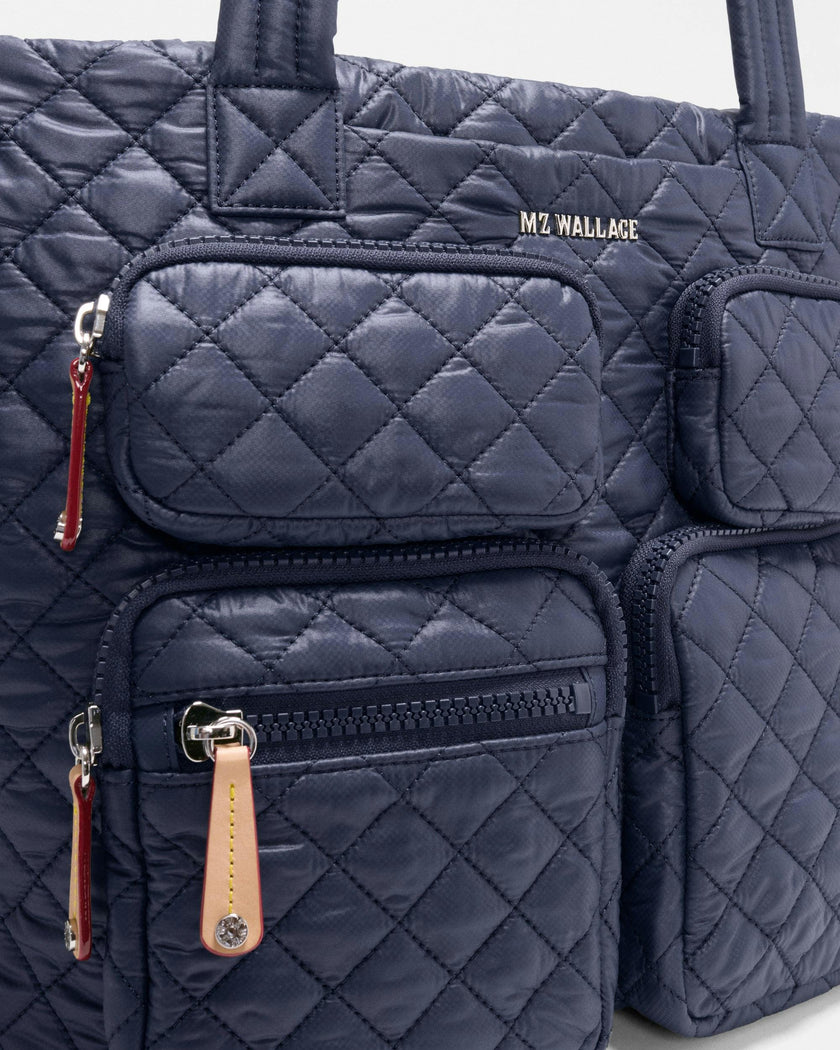 Navy Medium Metro Travel Tote