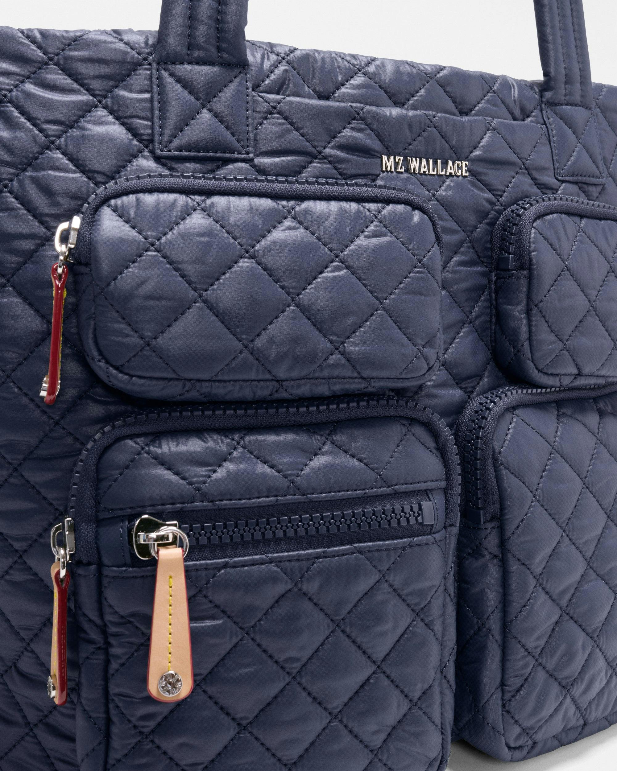 Navy Medium Metro Travel Tote