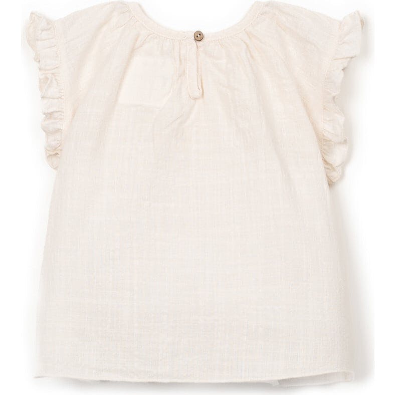 Flutter Sleeve Woven Tunic