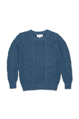 Cable Popcorn Jumper | Bluestone