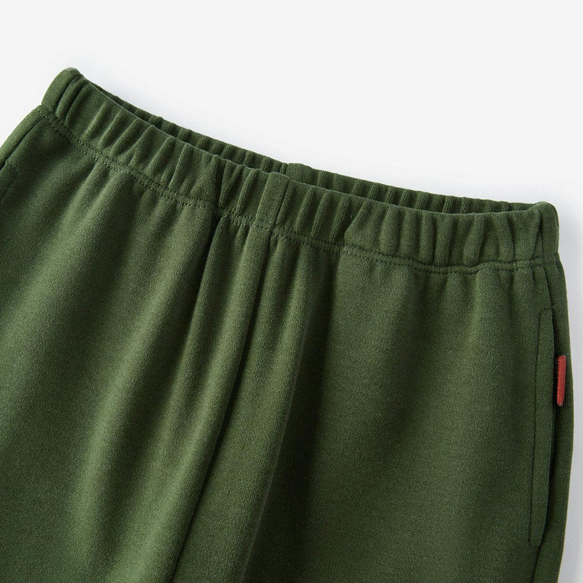 Dark Green Brushed Jogger