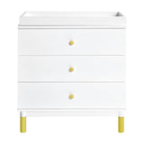 Babyletto Gelato 3-Drawer Compact Changer Dresser with Removable Changing Tray (34")