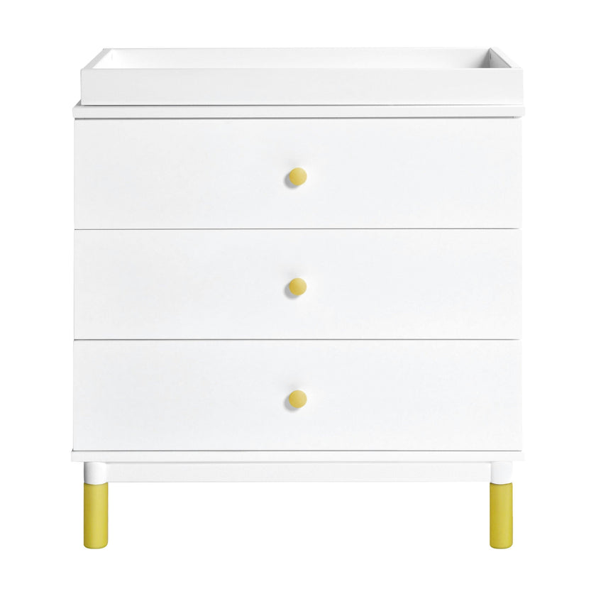 Babyletto Gelato 3-Drawer Compact Changer Dresser with Removable Changing Tray (34")