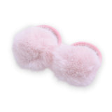 Fluffy Pom-Pom Hair Tie Set