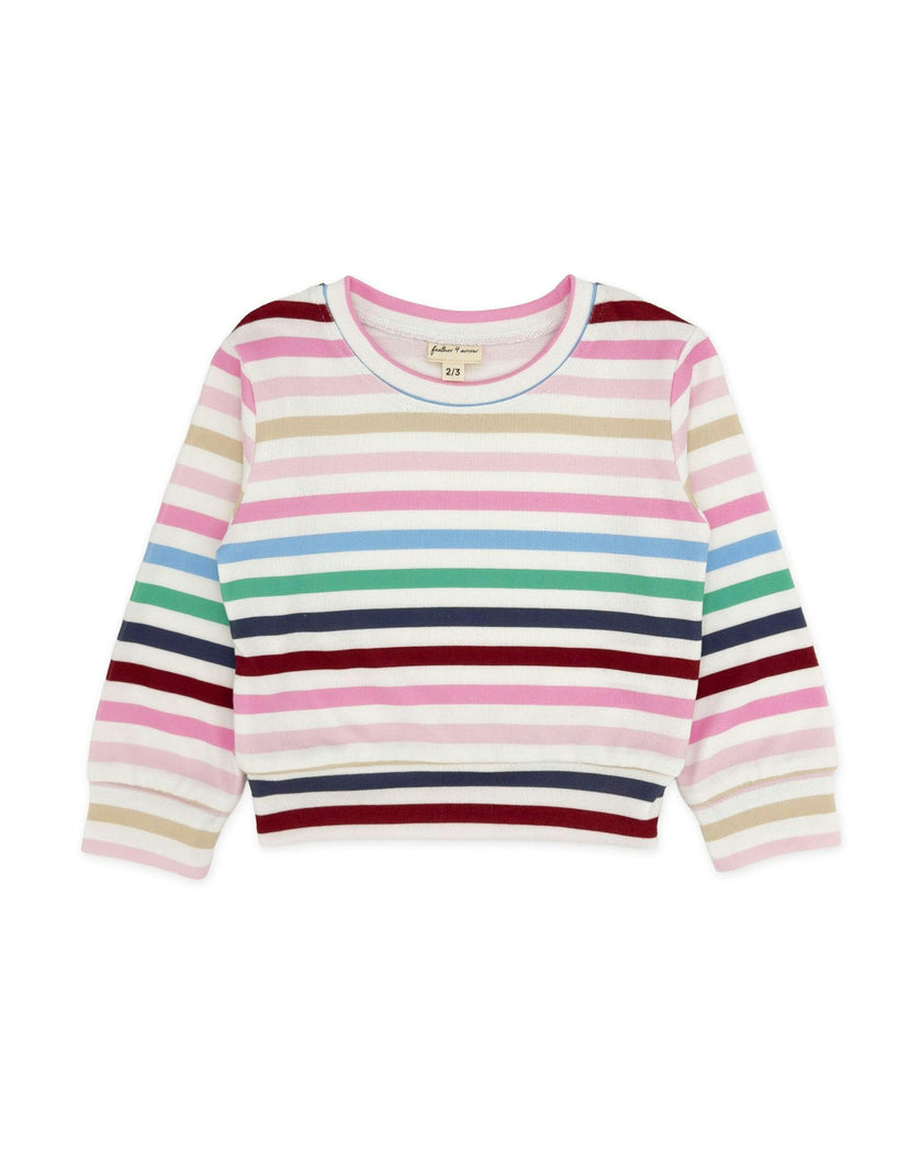 Oh So Cozy Stripe Set - Stripe Hacci
