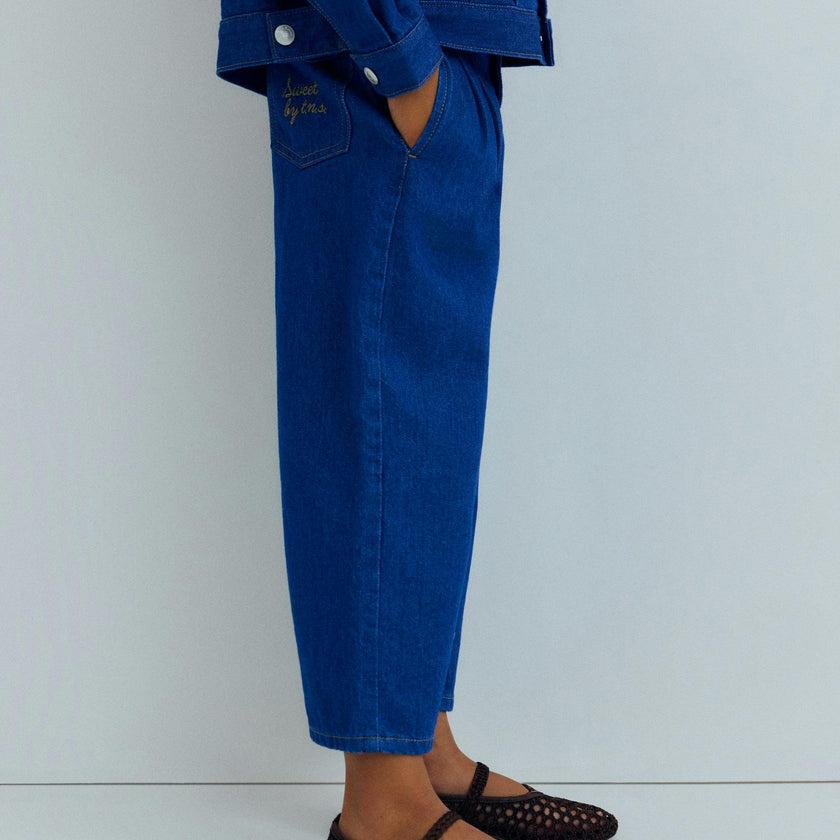 Tulip Pant Blue Denim