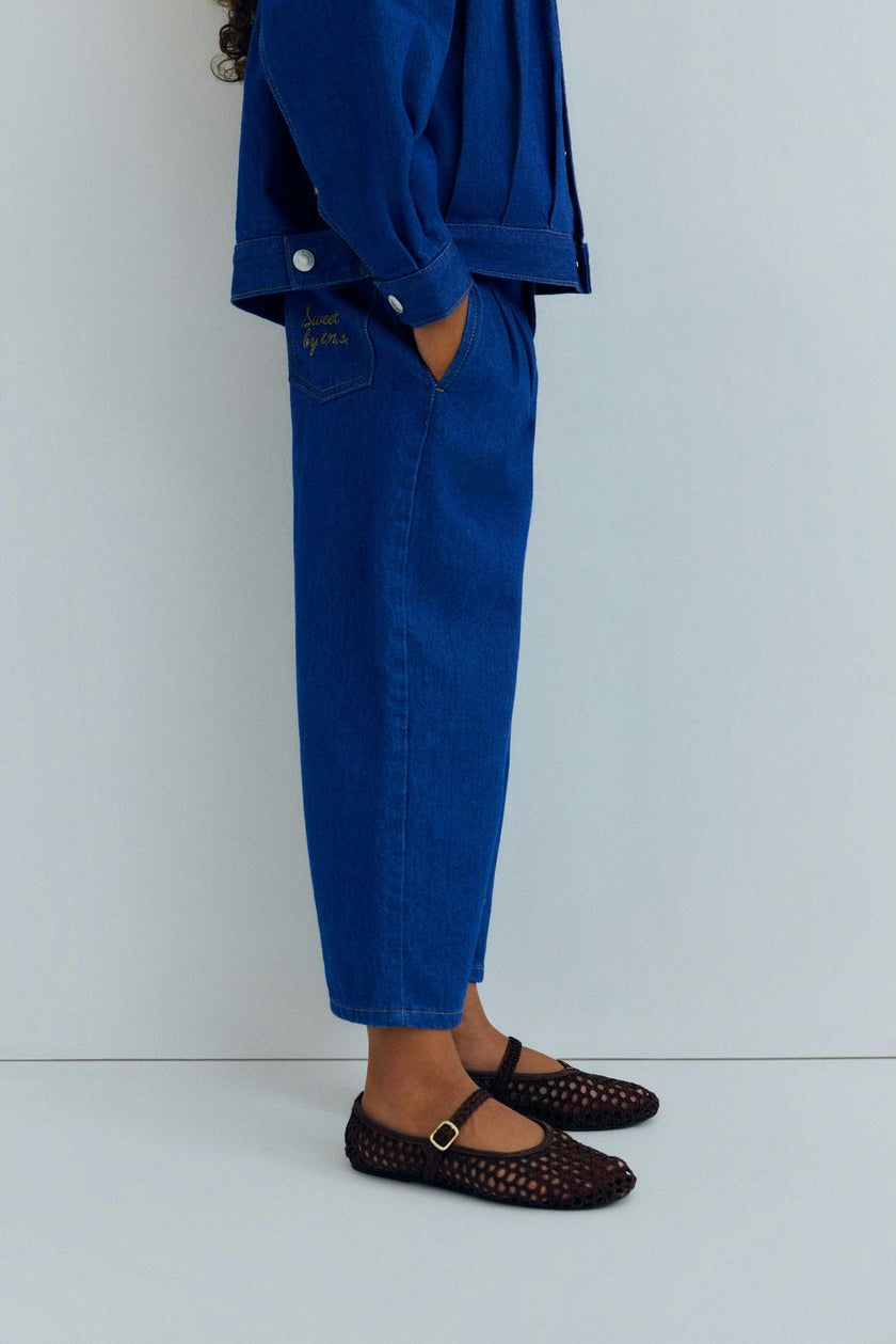 Tulip Pant Blue Denim