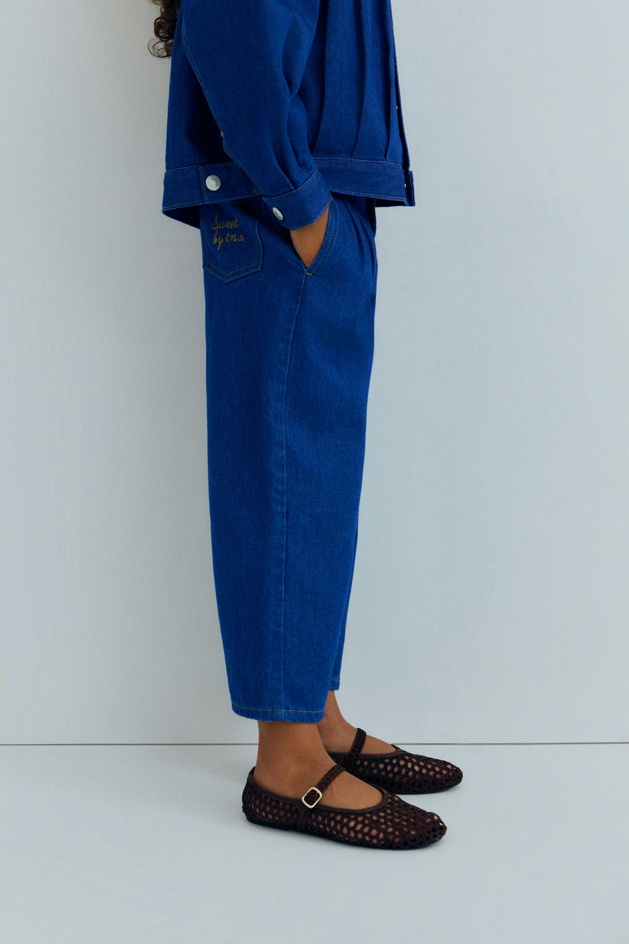 Tulip Pant Blue Denim