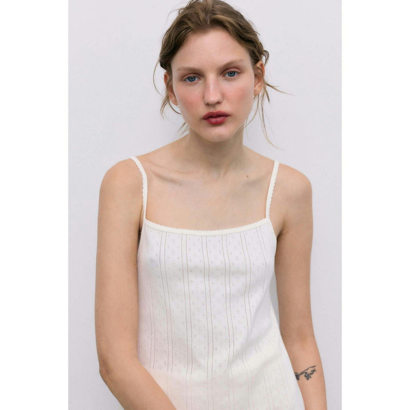 Romero Woman Top Ecru