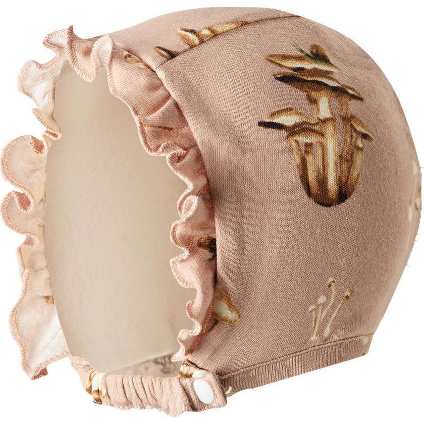 Mushroom Organic Cotton Bonnet
