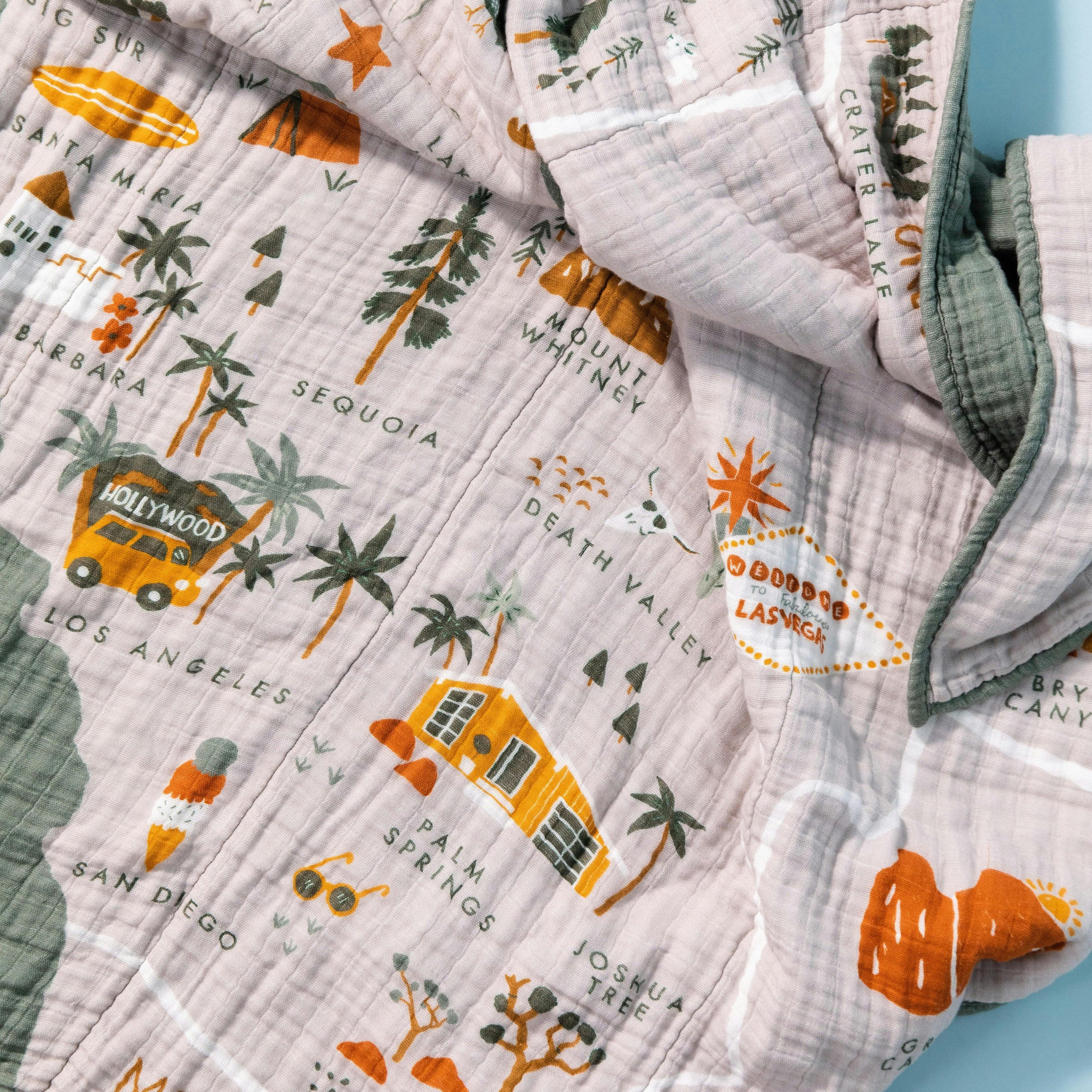 Babyletto Quilt in 3-Layer GOTS Certified Organic Muslin Cotton