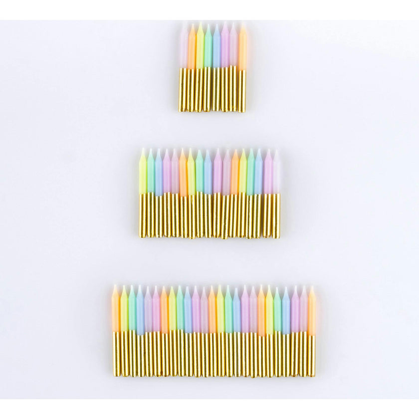 Pastel Mini Candles