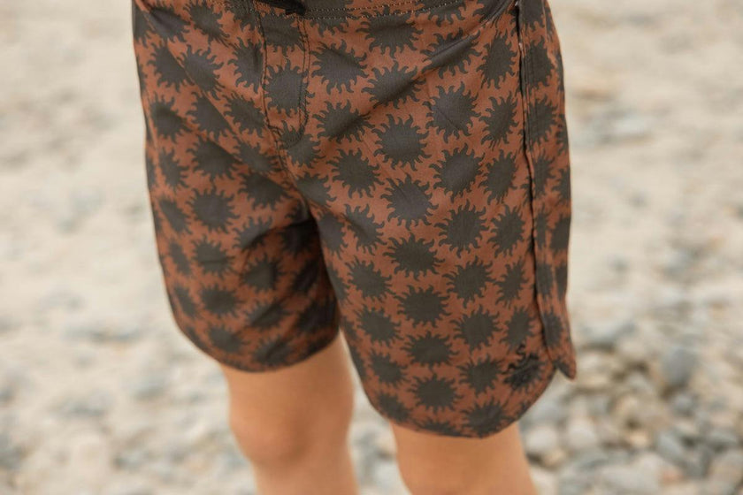 Seaesta Scallop Retro Flare Boardshort / Beams / Bronze