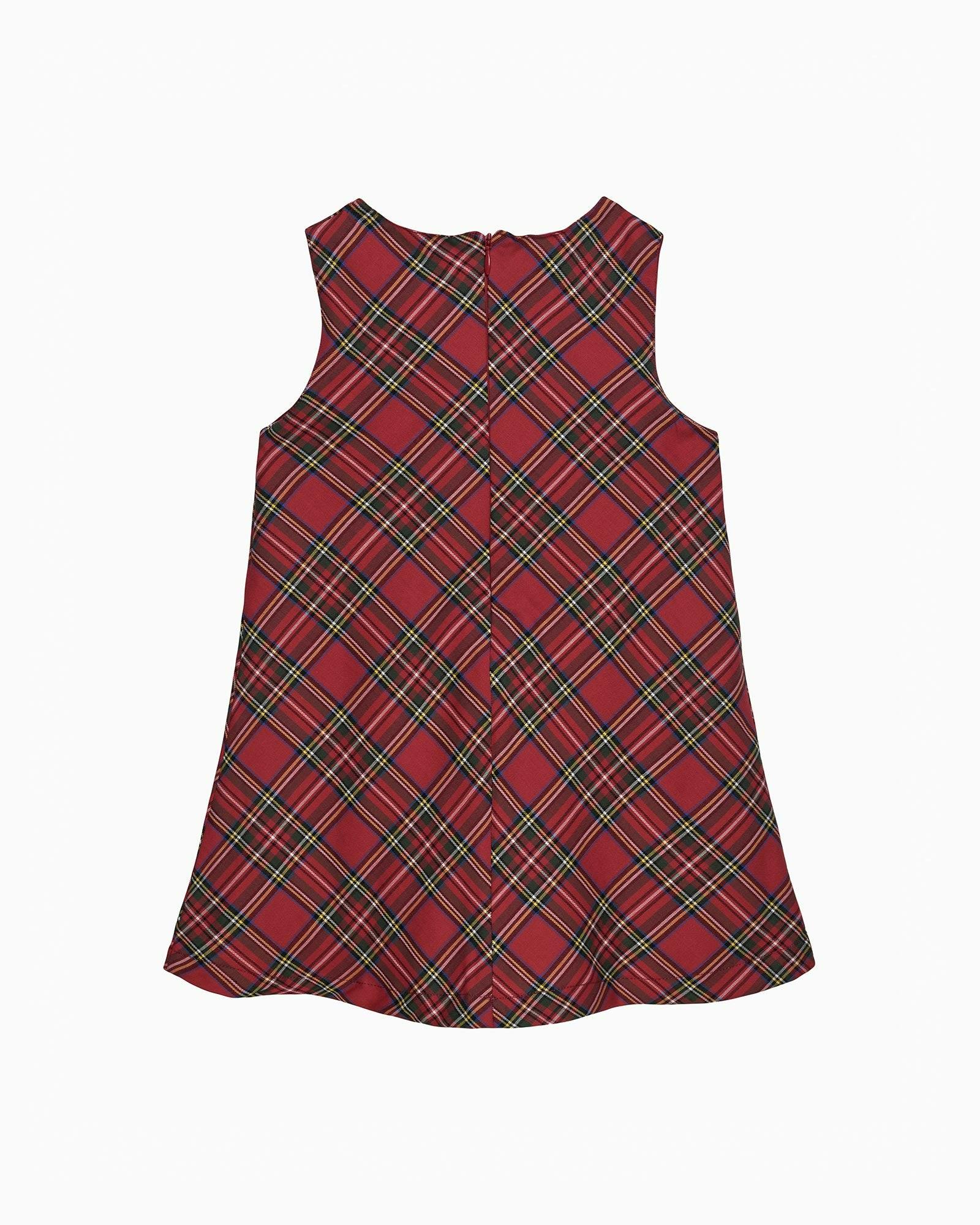 Isla Plaid Pinafore