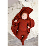 Winter Berries Round Neck Long Sleeve Footie