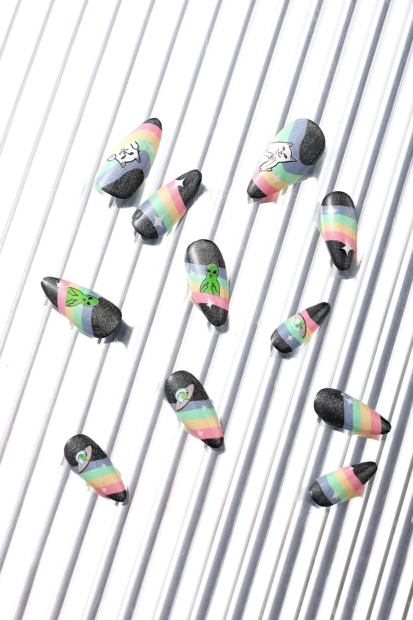 SPACED OUT - Ripndip Press-on Nails
