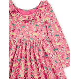 Ruffle Collar Ballet Dress, Pink