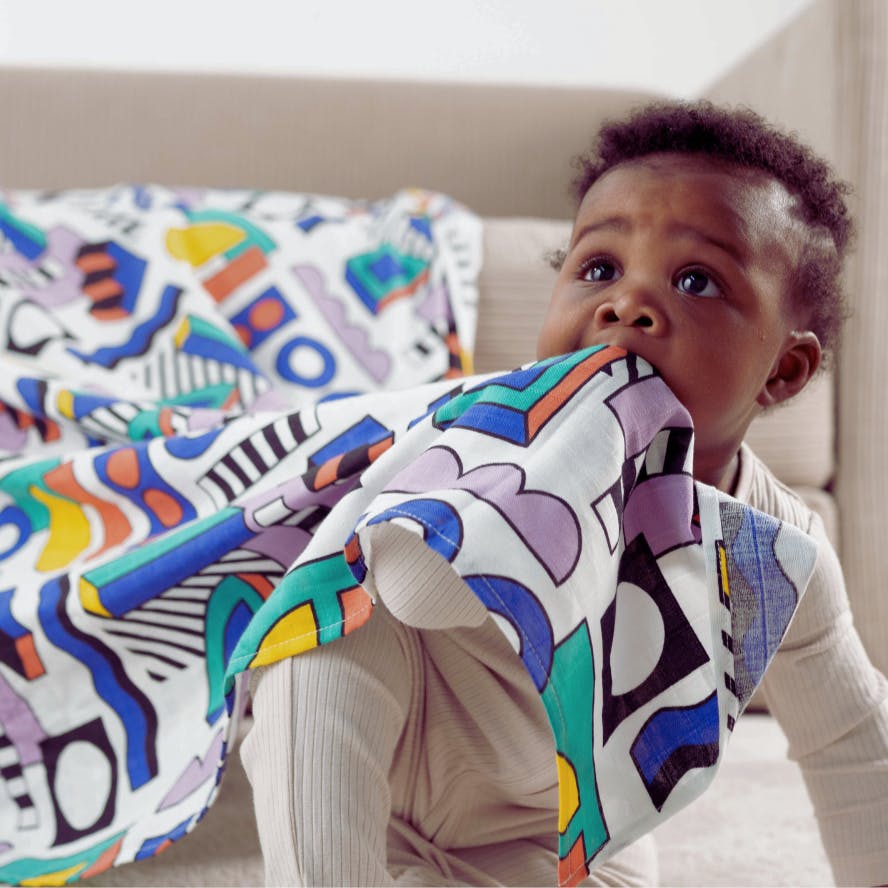 Etta Loves x Walala Studio 'Shapes' Muslin