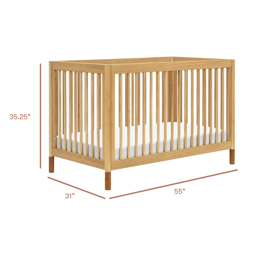 Babyletto Gelato 4-in-1 Convertible Crib with Toddler Bed Conversion Kit