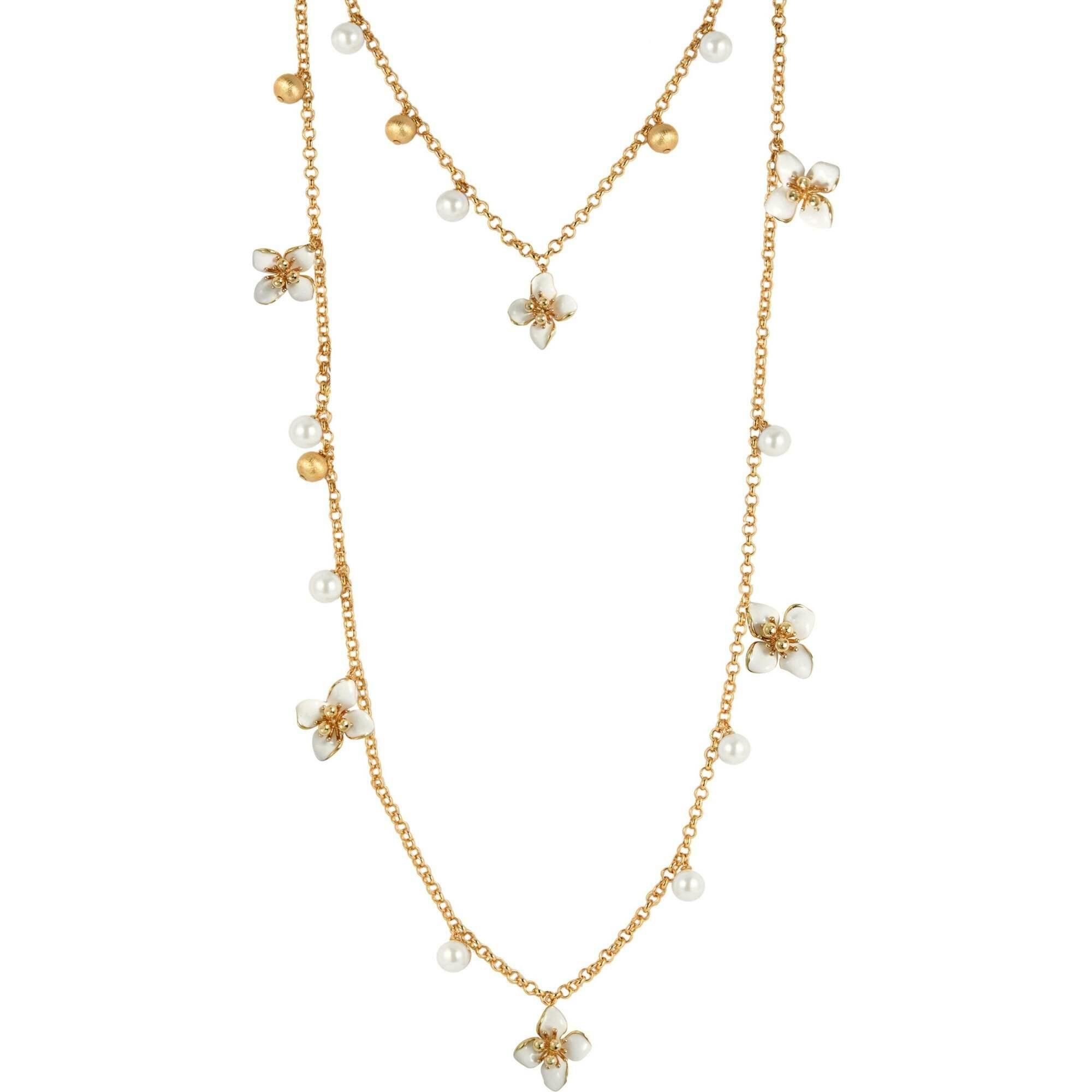 Iris Blossom Necklace