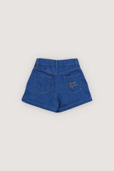 Tulip Short Blue Denim