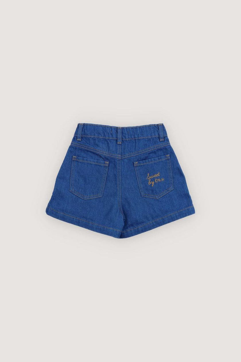 Tulip Short Blue Denim