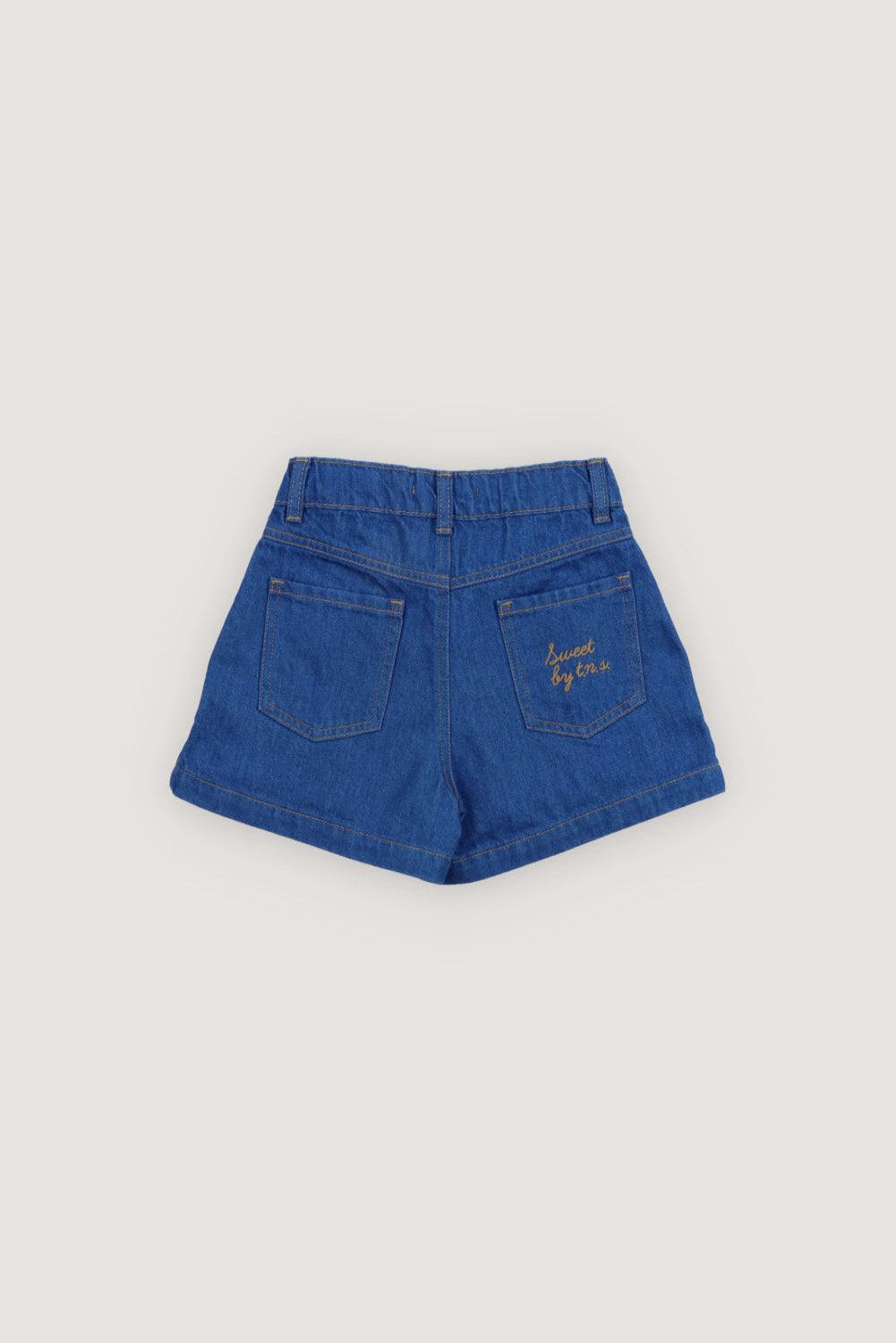 Tulip Short Blue Denim