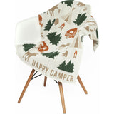 Happy Camper Baby Throw