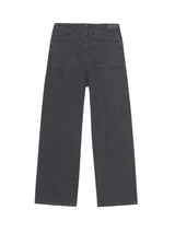 Frankie Low-Slung Wide Leg Jeans | Nightshade Lace