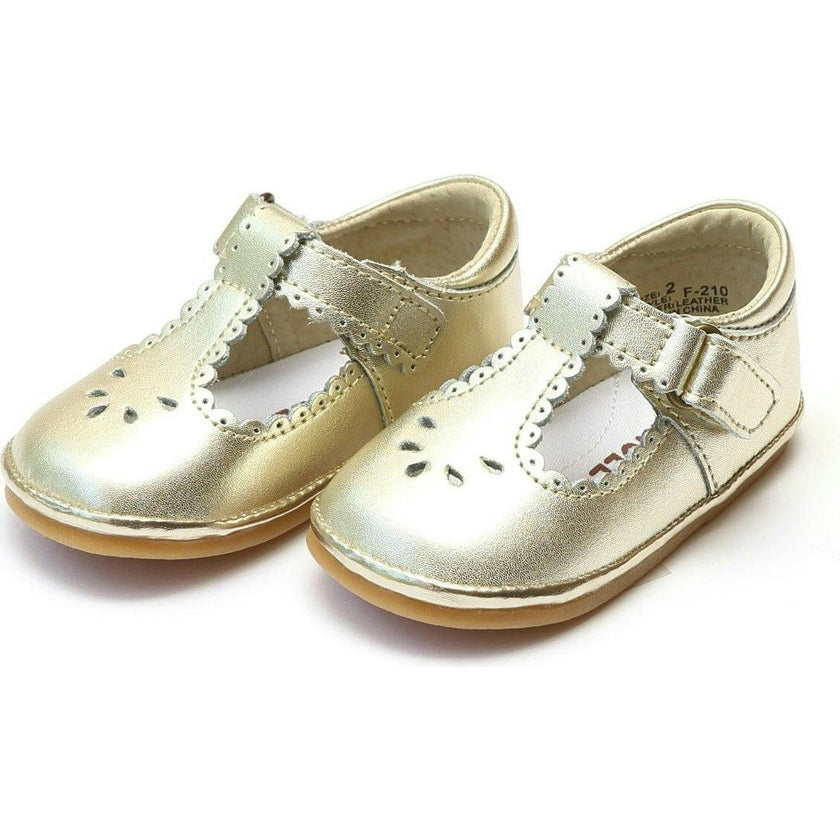 Dottie Scalloped T-Strap Mary Jane (Baby)