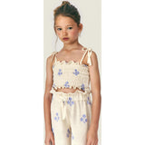 Mipounet SS26 Sandrine, Pant Ecru Blue