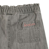 BONTON Soft Grey Embroidered Jade Baby Pants