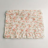 Briar Rose Timeless Floral Ruffle Zipper Pouch