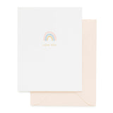 Rainbow Love You Card