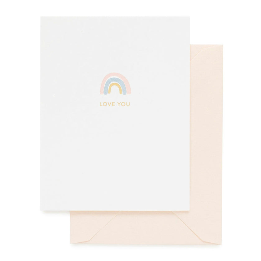 Rainbow Love You Card