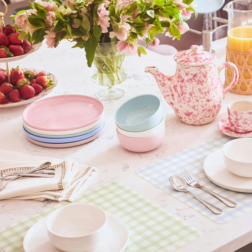 2 Placemats | Green Gingham |  by robynblair x Recette