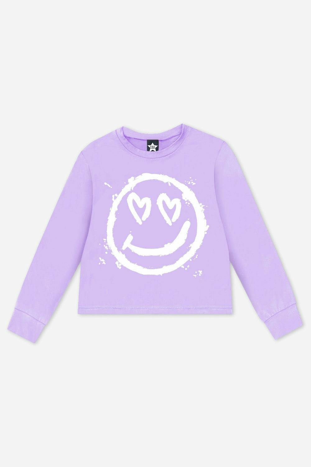 Washed Cotton Long Sleeve Easy Tee