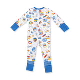 Vintage Ski Patches - Convertible Romper