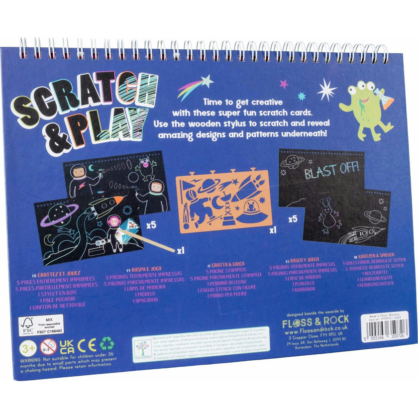Space Scratch & Play