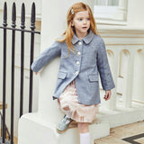 Islington Coat - London Couture - Porcelain Blue