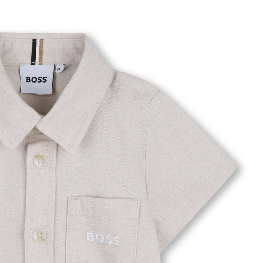 Ivory Button-Up Shirt