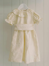 Ivory Azalea Ceremony Silk Girl Dress