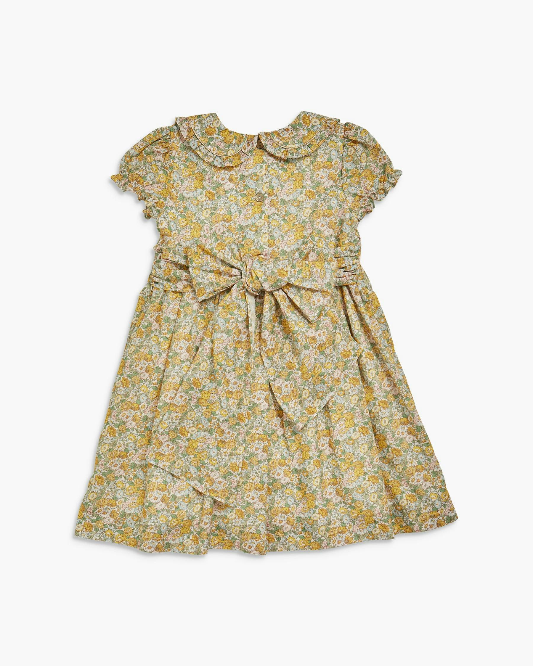 Juliet Dress Yellow Green Liberty