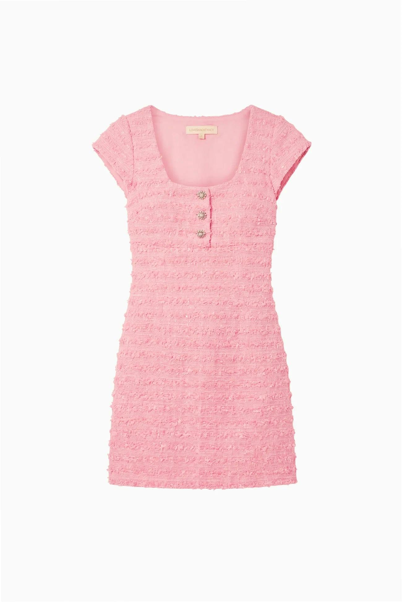 Valentina Tween Dress, Blushing Mink