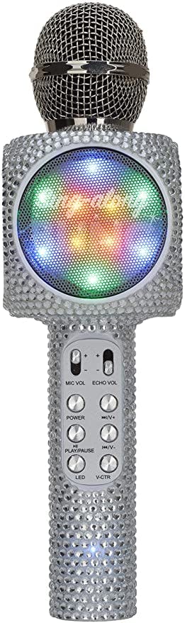 Party2-Go Karaoke Mic Disco Ball Combo