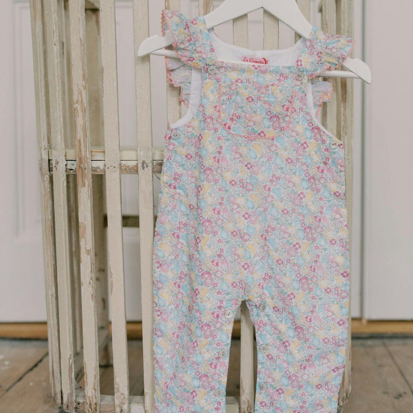 Pink Nova Baby Dungarees