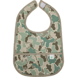 The Wipe It Bib in Camo